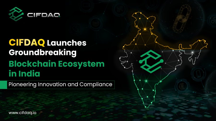 CIFDAQ Introduces Innovative Blockchain Ecosystem in India