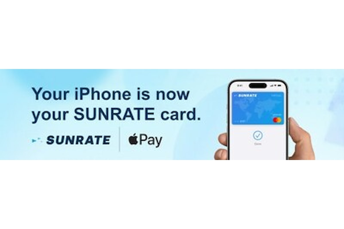 SUNRATE Brings Apple Pay to its Commercial Credit Card Customers