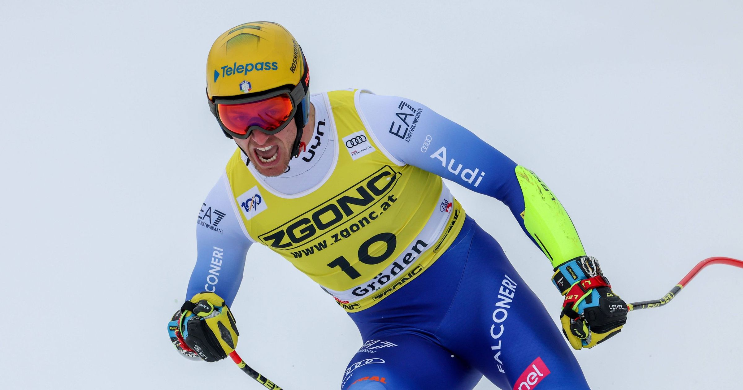 Mattia Casse Vince Super G Sulla Saslong In Val Gardena Prima Vittoria