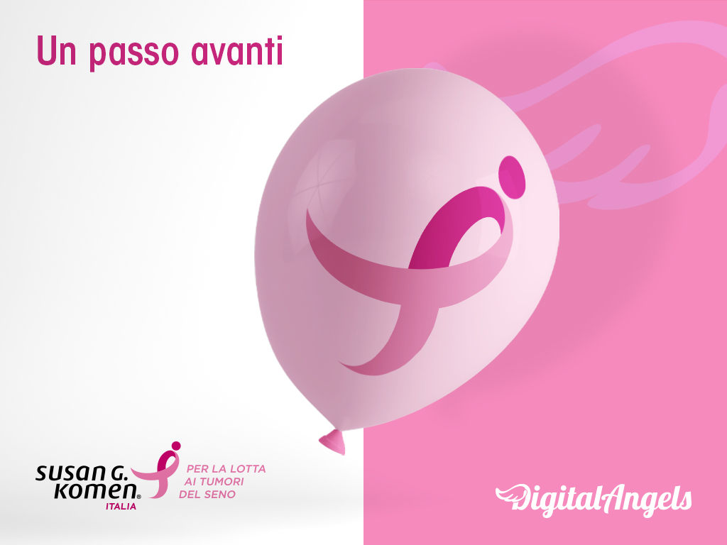 Komen Italia e Digital Angels insieme per il mese della prevenzione