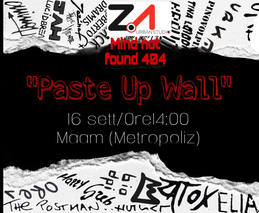 Paste up Wall Meteopoliz