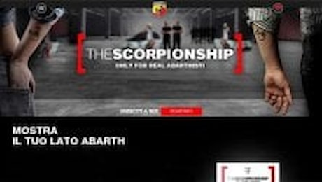 The Scorpionship, così si entra nel mondo Abarth