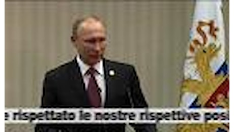 Putin: Con Trump, faremo tornare normale il rapporto tra i nostri stati