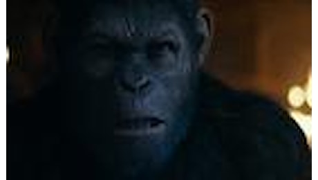 Torna il Pianeta delle Scimmie: il trailer di War, terzo film della saga