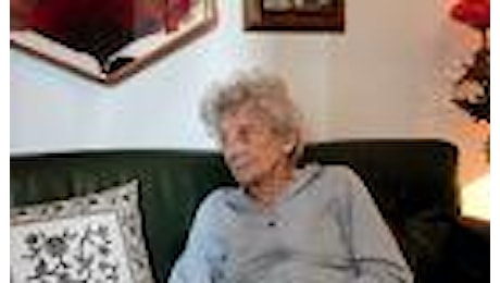 Licia, 100 anni, tornassi indietro non mi sposerei neanche per idea