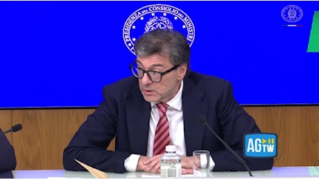 Giorgetti: «Sulle spese per la difesa Nato, si dovrà esprimere il Parlamento»