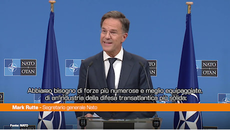 Nato, Rutte Aumentare le spese per la difesa