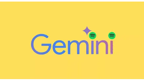 Google Gemini ora ti fa ascoltare la musica su Spotify