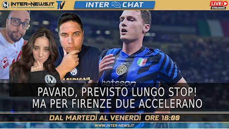 VIDEO − Pavard fuori per un mese? Due recuperi a Firenze | Inter Chat