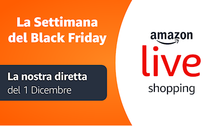 Black Friday 2024 Amazon: La diretta iSpazio con gli sconti del 1 Dicembre