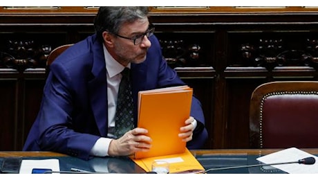 Mps: Giorgetti, azione importante in modo serio e riservato