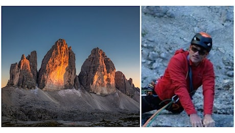 L'alpinista Giovanni Pillitteri precipita nel vuoto per 700 metri da una delle Tre Cime di Lavaredo: sotto choc gli amici che erano con lui