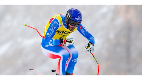 Sarrazin cade in prova a Bormio: ricoverato in terapia intensiva, ematoma cranico