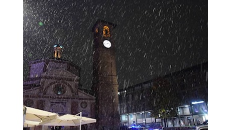 Fiocchi di neve a Legnano