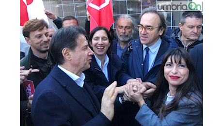 Elezioni Umbria, il centrosinistra unito a Terni per Stefania Proietti – Video e foto