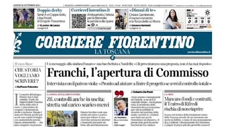 Corriere Fiorentino : Franchi, l'apertura di Commisso per il controllo totale dello stadio