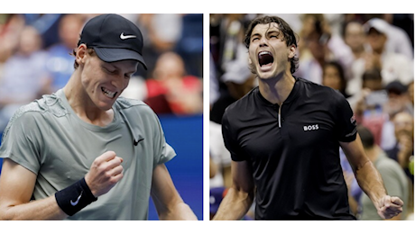 A cena con Jannik, alle 20 finale Us Open: Sinner contro Fritz per il secondo Slam in carriera