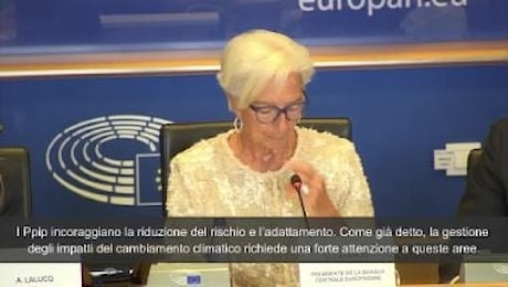 Lagarde: Abbiamo fiducia che l'inflazione scenderà entro il target