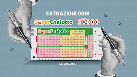 Estrazioni del Lotto, Superenalotto e 10eLotto di venerdì 20 dicembre 2024