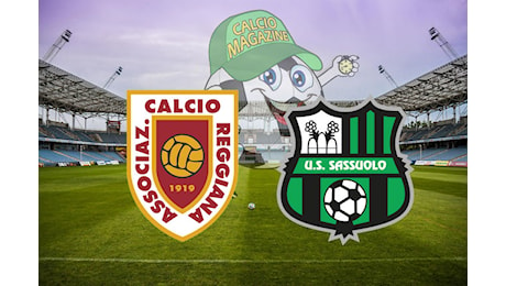 Reggiana-Sassuolo: diretta live e risultato in tempo reale