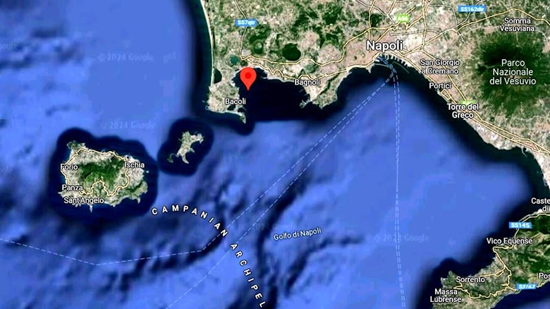 Terremoto a Napoli: scossa di magnitudo 3.9 sveglia la città