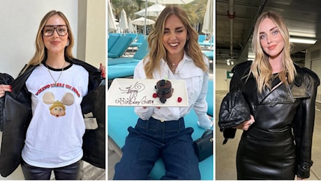 Chiara Ferragni, pioggia di auguri social per i suoi 38 anni