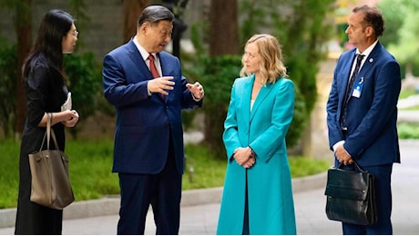 Meloni incontra Xi Jinping. Nuovo patto dopo la Via della Seta: Garantire pace e libero scambio