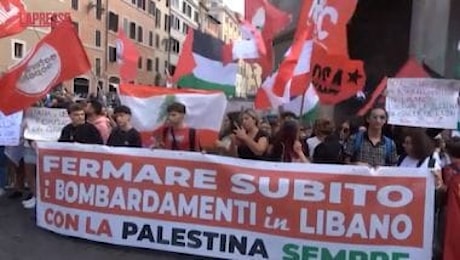 Roma, attesi in 30mila a corteo pro-Gaza: allarme ordine pubblico