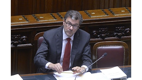 Giorgetti: Italia fuori da procedura deficit eccessivo dal 2027