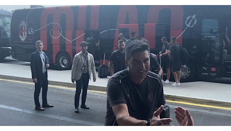 Tournée Milan, arriva il gruppo rossonero di Paulo Fonseca | PM Video