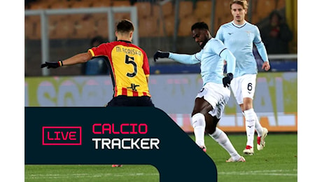 Calcio Live: in campo Lecce-Lazio (0-1), gol di Castellanos su rigore, espulso Guilbert