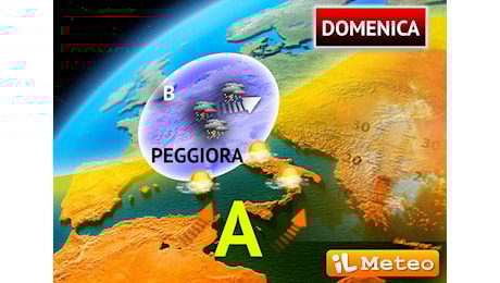 Meteo Domenica: Temporali e Grandine su molte regioni, ecco dove