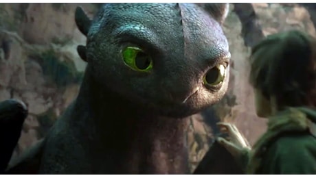 Teaser per Dragon Trainer live-action: Hiccup fa amicizia con Sdentato