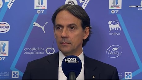 Inzaghi orgoglioso dell’Inter, lo sottolinea in diretta: “Contro l’Atalanta non c’è stata partita”