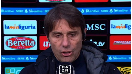 Antonio Conte furioso con i suoi calciatori dopo Genoa-Napoli: Li avevo avvertiti nello spogliatoio