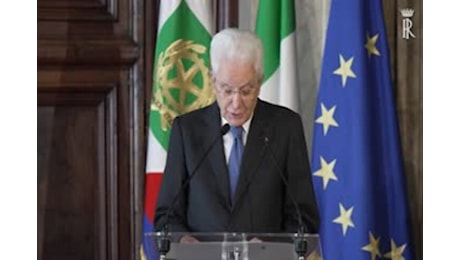 Mattarella: Rimuovere i divari territoriali nella Sanita'