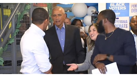 IL VIDEO. Appello di Obama agli uomini neri: Non volete una donna presidente?