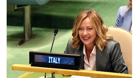 Giorgia Meloni a New York: 'Preoccupa Libano. Guerra su larga scala non conviene a nessuno'