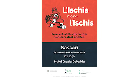 Domenica a Sassari ritorna l’appuntamento con “L’Ischis ma no l’ischis”