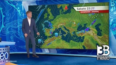 Previsioni meteo video di sabato 10 maggio sull'Italia