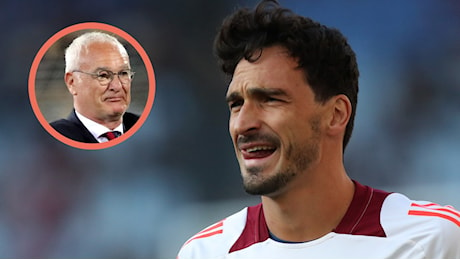 Ranieri alla Roma al posto di Juric, il commento social di Hummels: La mia faccia nelle ultime 72 ore