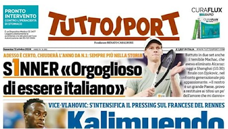 L'apertura di Tuttosport sul mercato dei bianconeri: Kalimuendo, mossa Juve