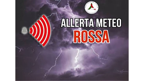 Meteo: pesante Allerta della Protezione Civile, in arrivo forti Temporali e Nubifragi