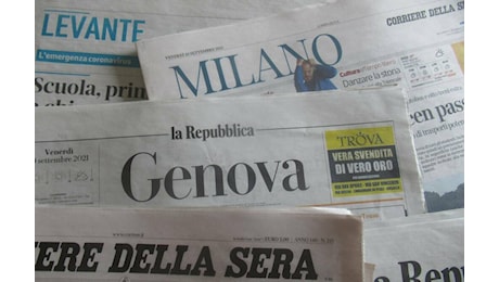 RASSEGNA STAMPA. Due ore di nubifragio sconvolgono il Levante