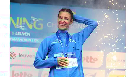 Battocletti, la favola continua: oro europeo e record italiano nei 10 km su strada