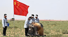 Rientrata la sonda cinese Chang'e-6, la prima ad atterrare sul lato nascosto della Luna