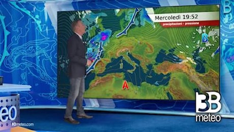 Previsioni meteo video di mercoledì 18 dicembre sull'Italia