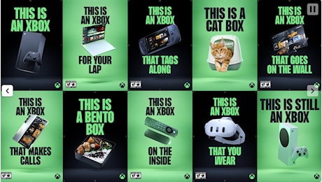 Xbox: la nuova campagna marketing specifica che Xbox è qualsiasi dispositivo