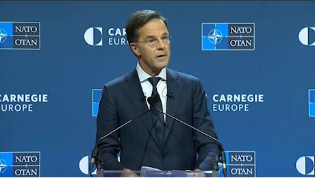 Ucraina, Rutte (Nato): cena con Zelensky, e “un paio” di alleati