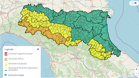 Torna il garbino su Romagna e San Marino